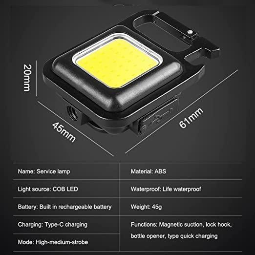 Mini LED COB Flashlight