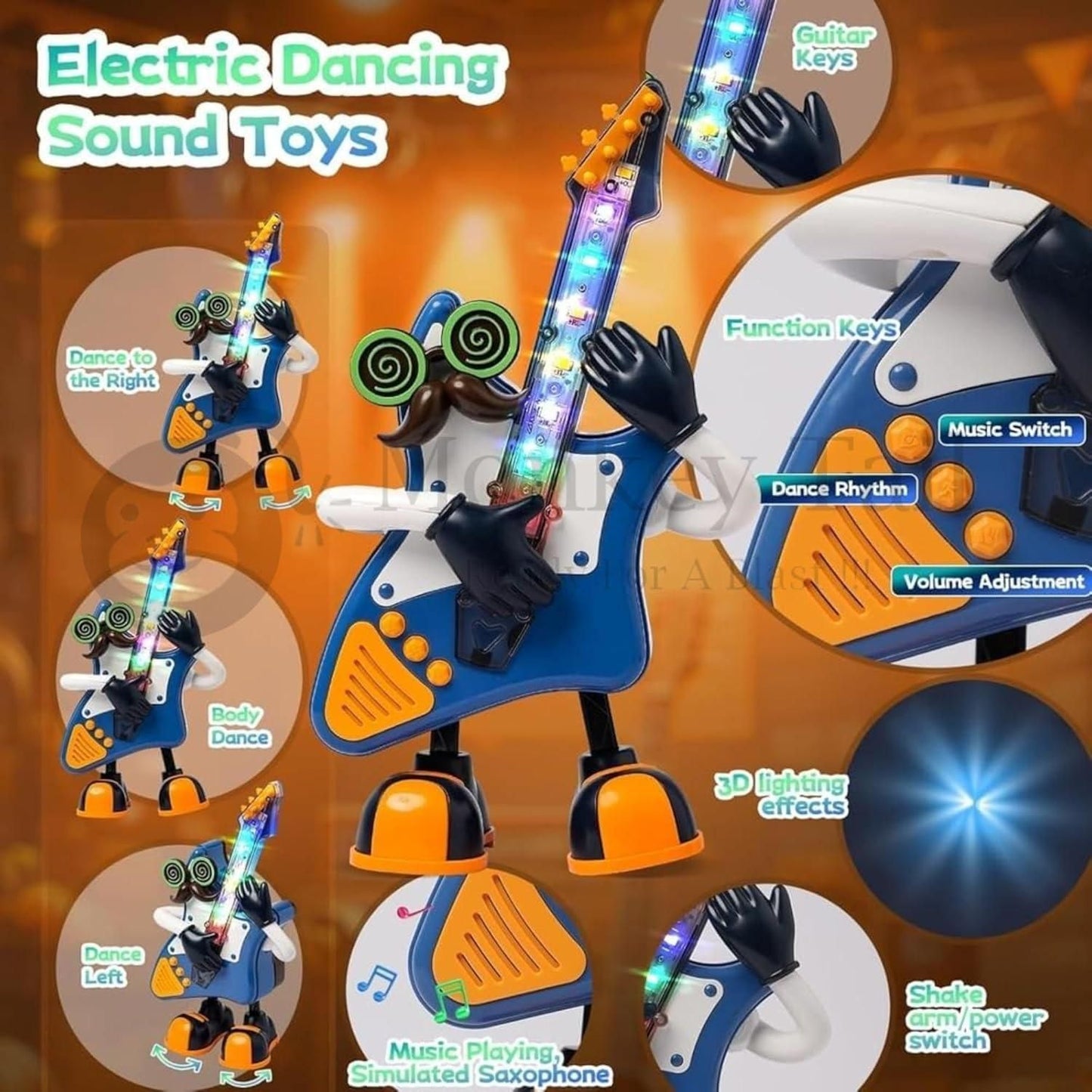 Robotic Dancing Mr. Rock