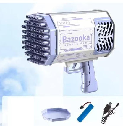 Bubble Gun Machine Kids Automatic Soap Based Bubble Blower