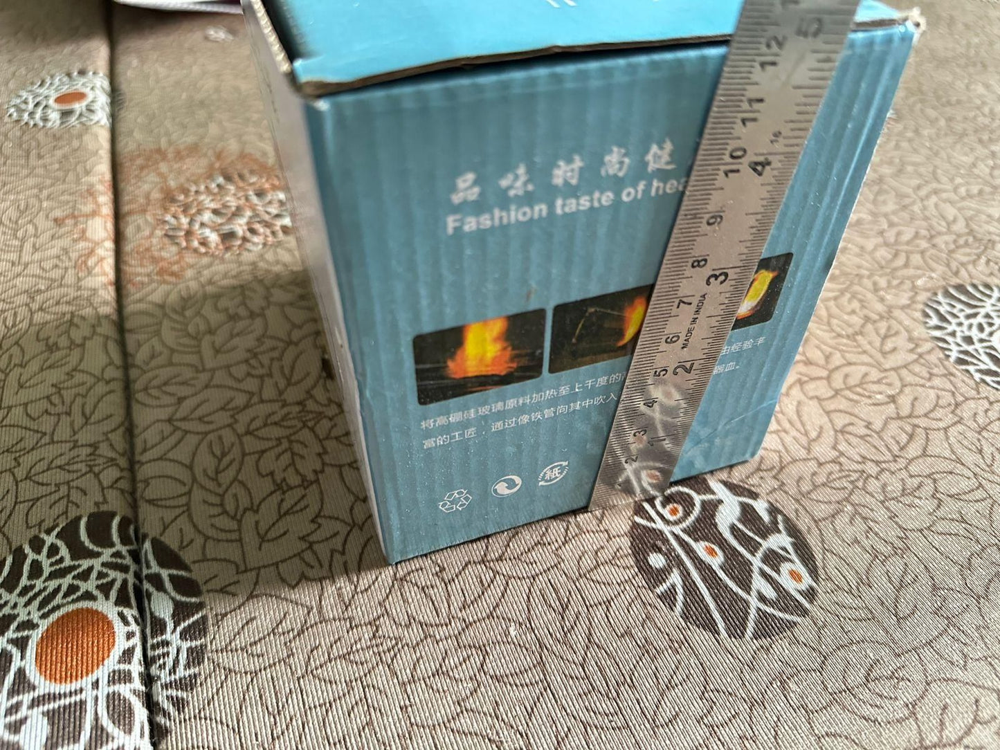 Round Glass Tea Pot with Heat Resistant Stainless Steel Infuser Perfect for Tea and Coffee Maker