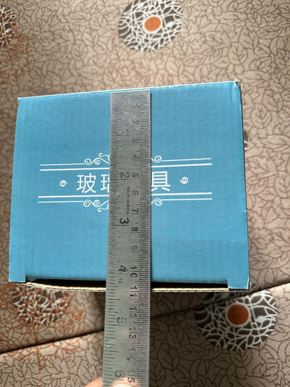 Round Glass Tea Pot with Heat Resistant Stainless Steel Infuser Perfect for Tea and Coffee Maker